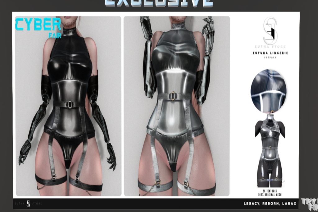 Futura Lingerie - Legacy/MaitreyaX/Reborn, L$299 each/L$899 FP