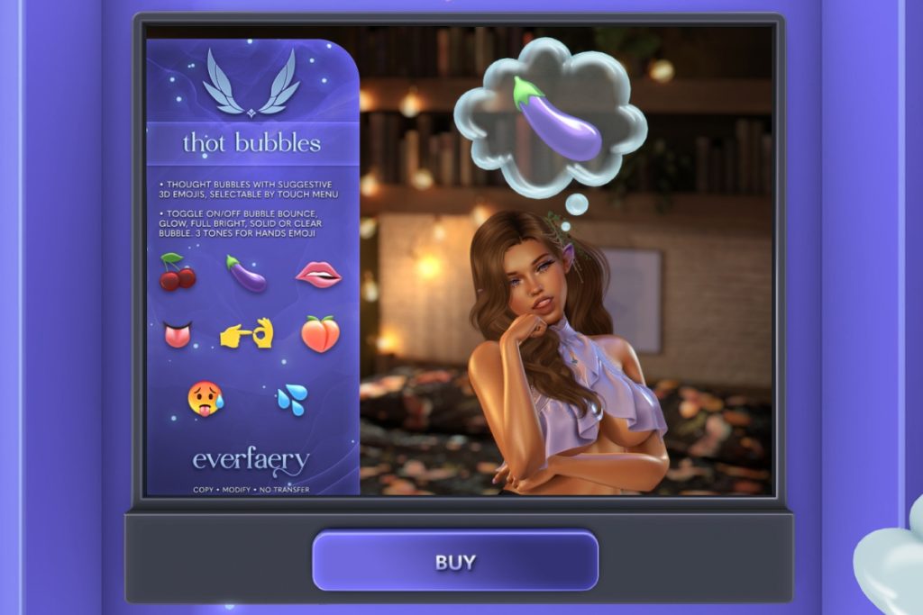 Thot Bubbles, L$350