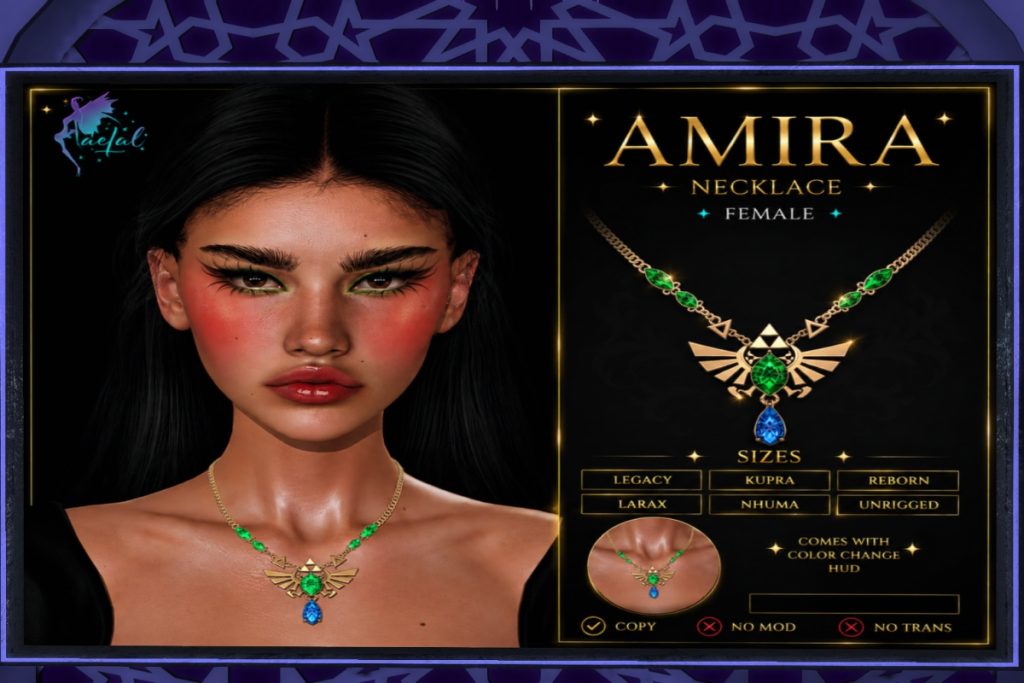 Amira Necklace, L$229