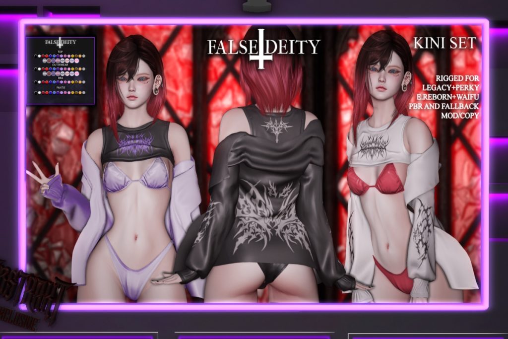 Kini Set - Legacy/Reborn/+mods, L$499 each/L$949 FP