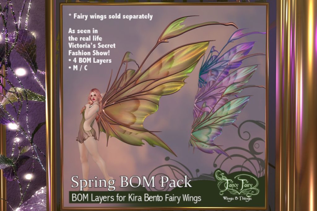 Spring BOM Texture Pack - Kira Wings, L$72