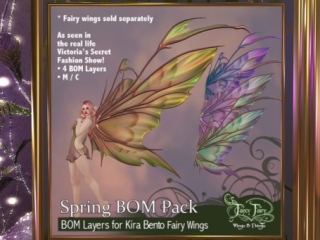 Spring BOM Texture Pack - Kira Wings, L$72