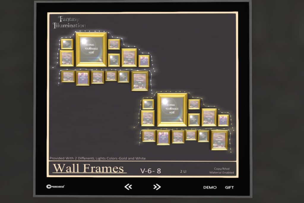 Wall Frames, L$168