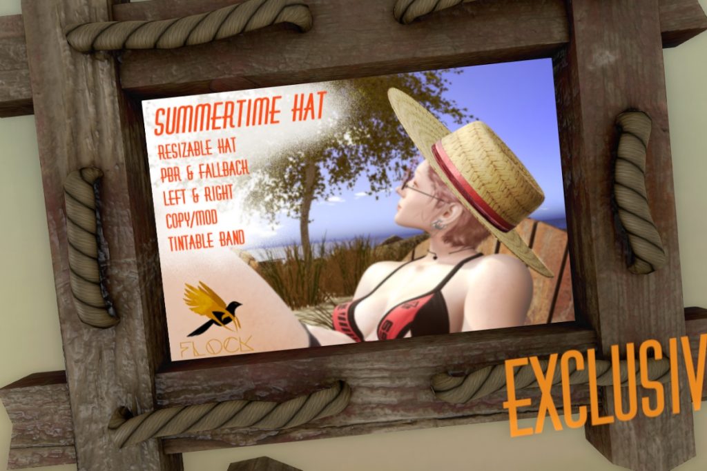 Summertime Hat, L$250