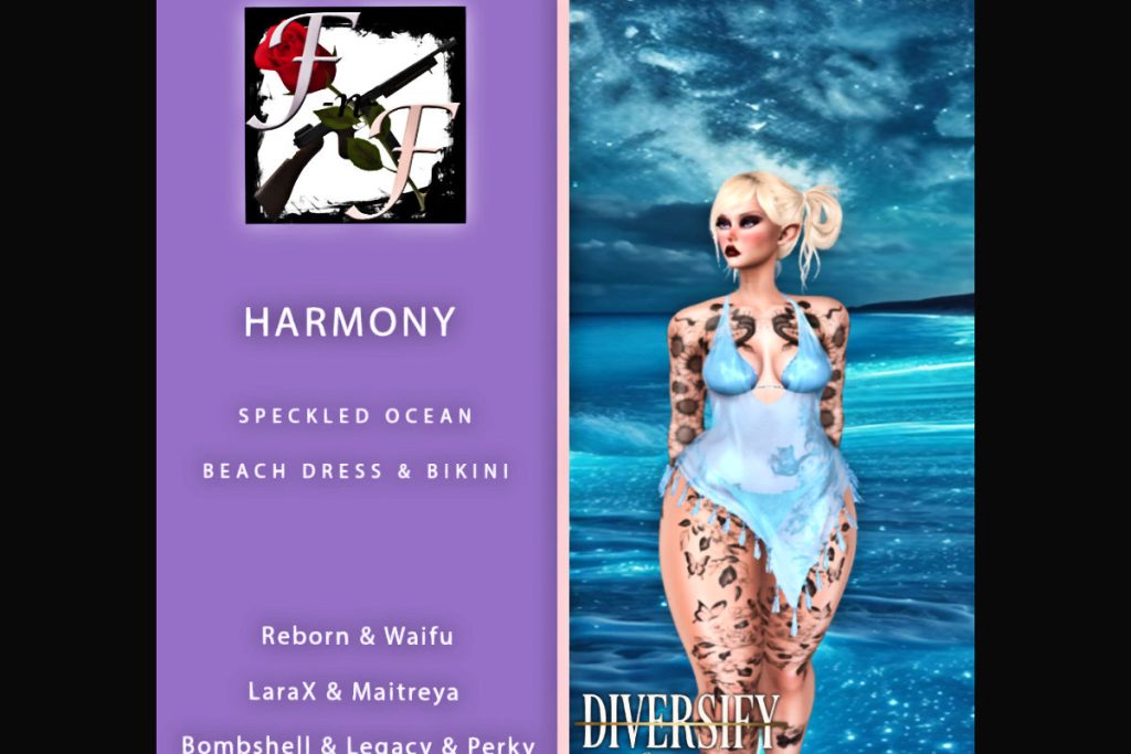 Harmony Beach Dress &amp; Bikini - Legacy/MaitreyaX/Reborn/+mods, $L275 each