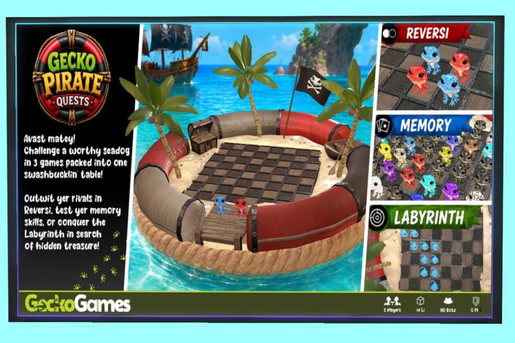 Gecko Pirate Quests, L$599