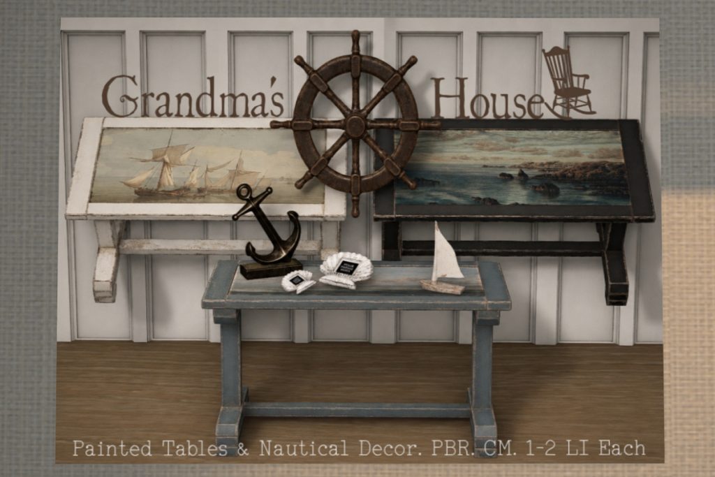 Nautical Decor Set, L$250