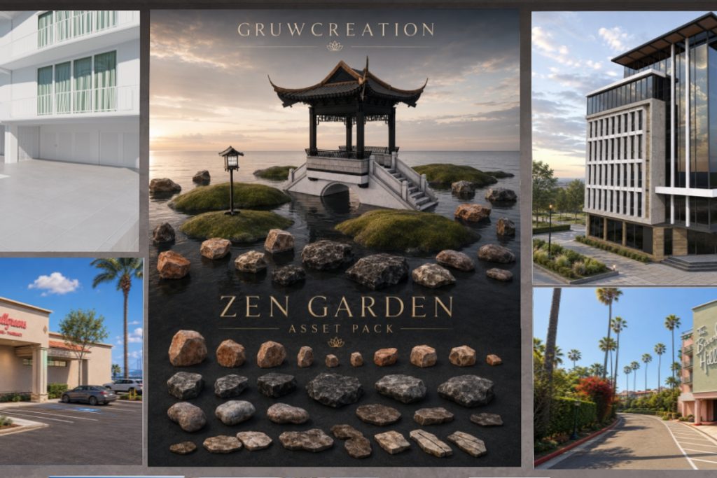 Zen Garden Asset Pack, L$420