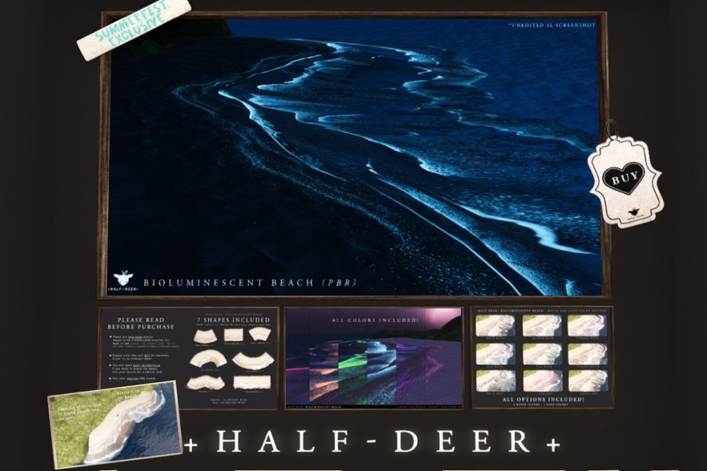 Bioluminescent Beach, L$899