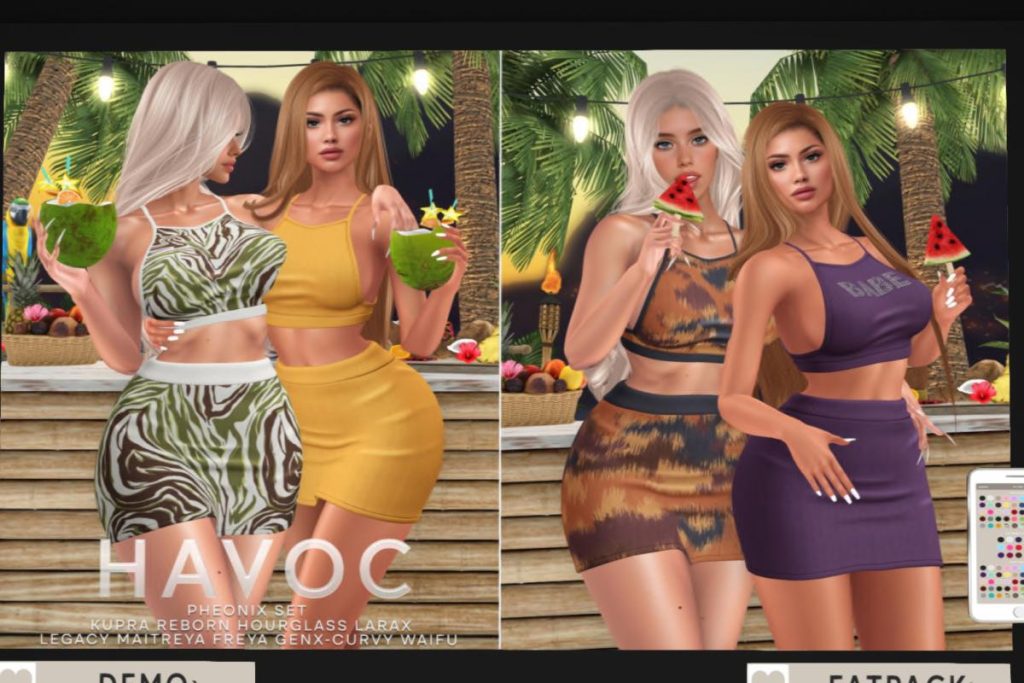 Pheonix Set - See AD for Fits, L$299 each/L$2999 FP