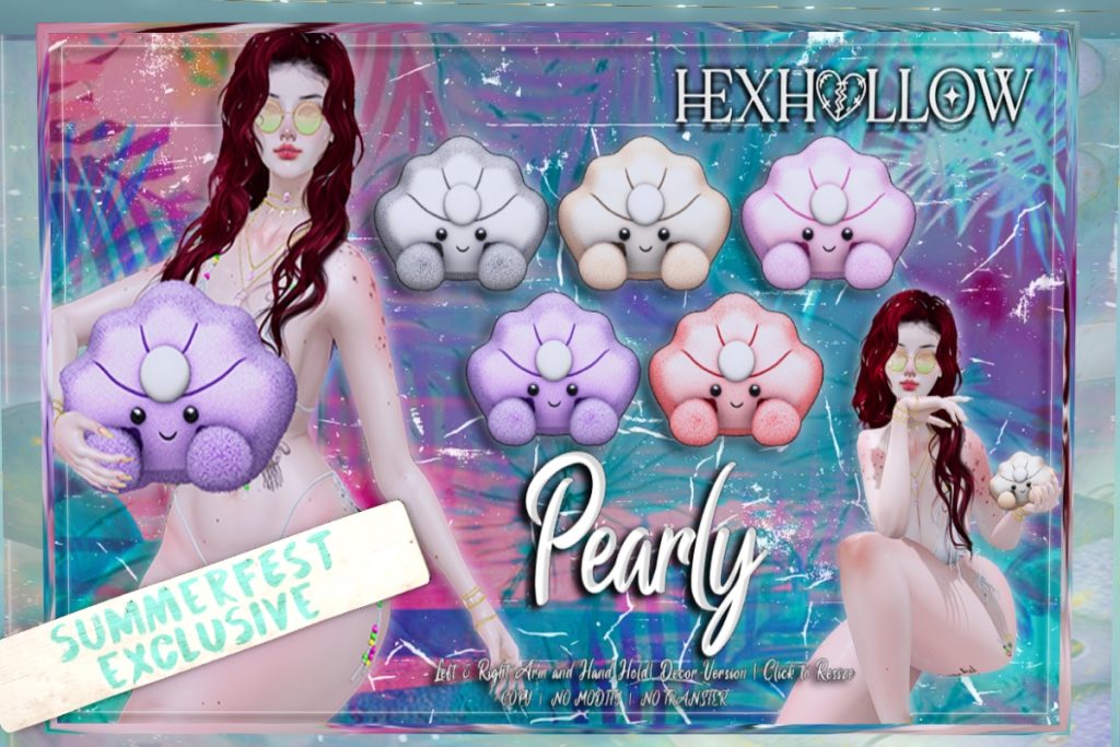 Pearly Friend Holdables, L$259 each/L$999 FP