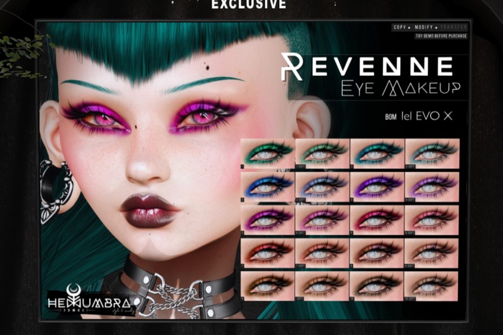 Revenne Eye Makeup - EvoX, L$275