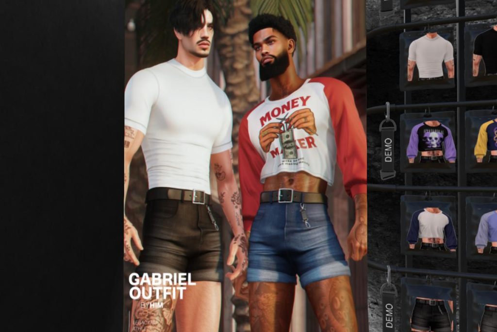 Gabriel Outfit - Legacy/+mods, L$199 each/L$1099 each FP