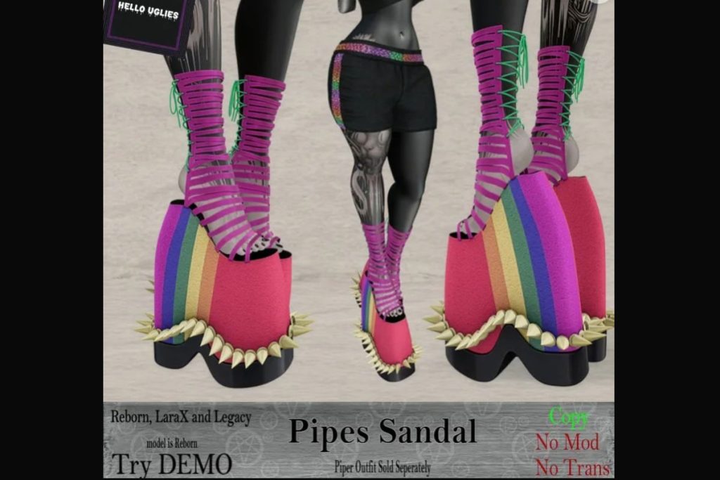Pipes Sandal - Legacy/MaitreyaX/Reborn, $L113 each