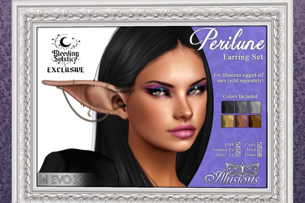 Perilune Earring Set - EvoX Ears, L$125