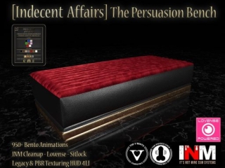 <a href="http://maps.secondlife.com/secondlife/Indecent%20Affairs/130/162/21" target="_blank">Teleport</a>