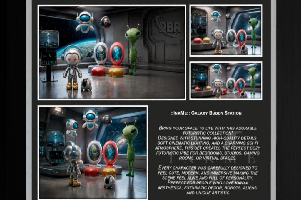 Galaxy Buddy Station Gatcha, L$59 per play