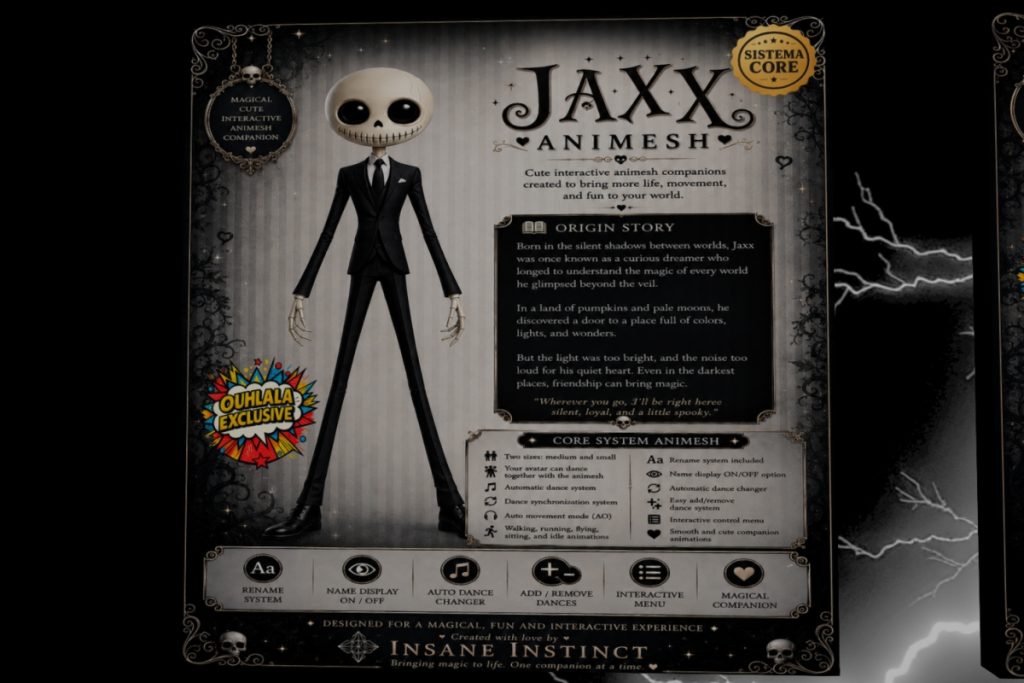 Jaxx Animesh Companion, L$499