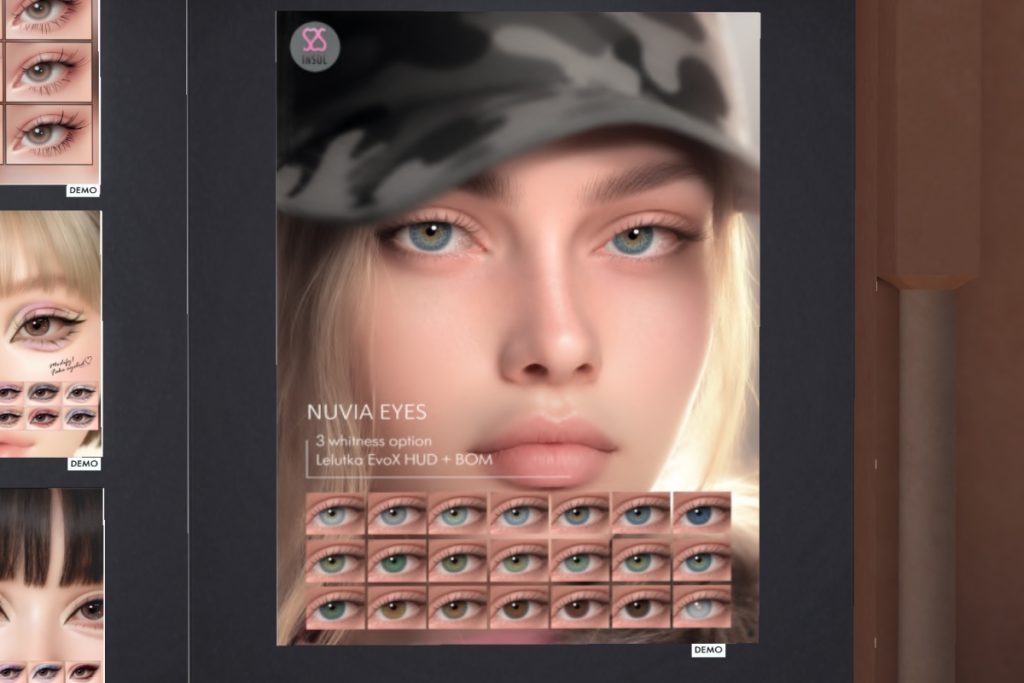 Nuvia Eyes - BOM/EvoX, L$399
