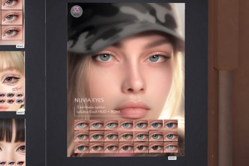 Nuvia Eyes - BOM/EvoX, L$399