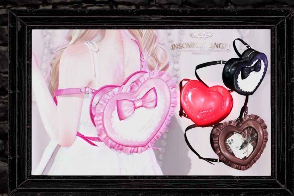 Angel Heart Backpack, L$280 each/L$685 FP