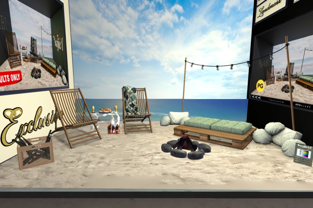 Stardust Solace Decor Collection, L$900-L$1300 each