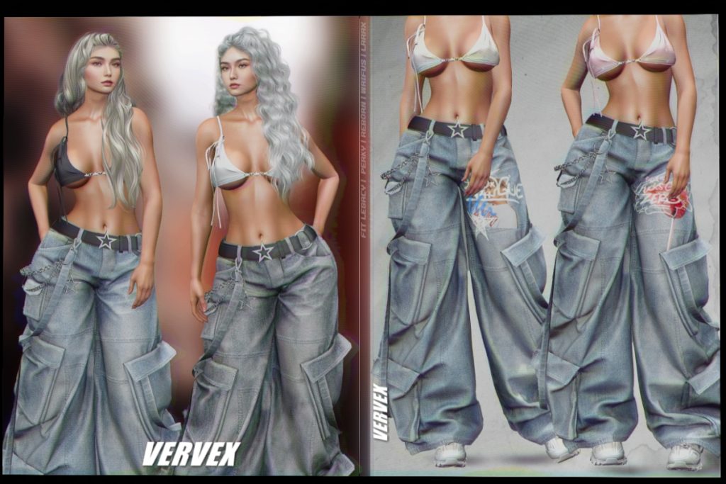 Vervex Top and Jeans - Legacy/MaitreyaX/Reborn/+mods, L$239 each/L$999 each FP