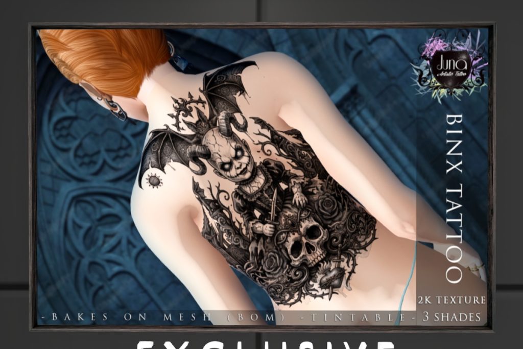 Binx Tattoo, L$299