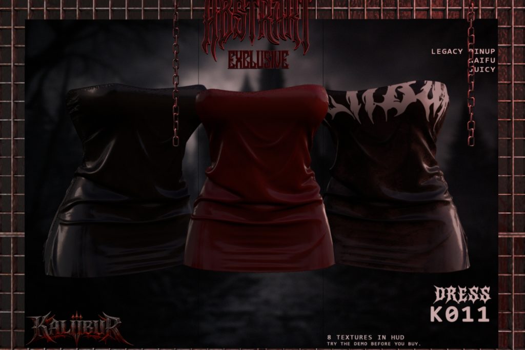 Dress K011 - Legacy/Reborn/+mods, L$249 each/L$499 FP