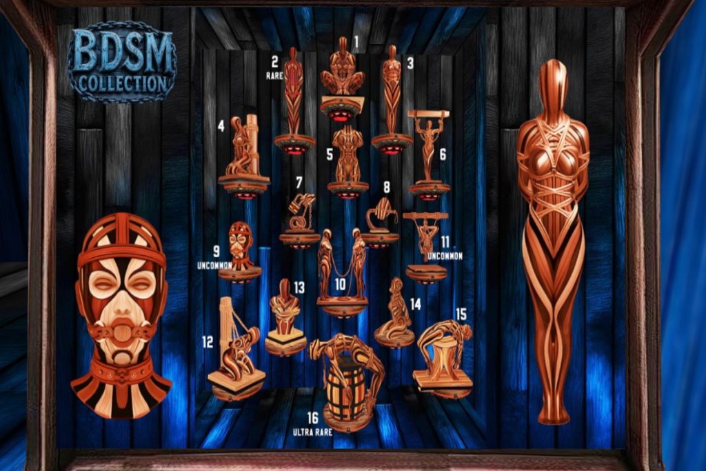 BDSM Collection, L$75 per play