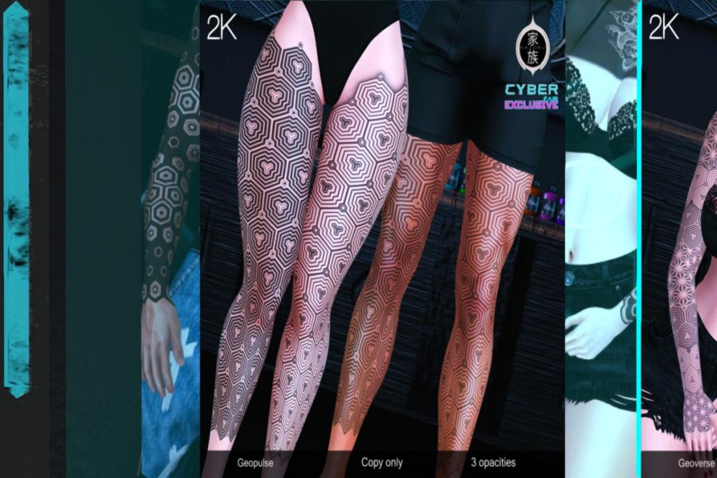 Geopulse Tattoo, L$250