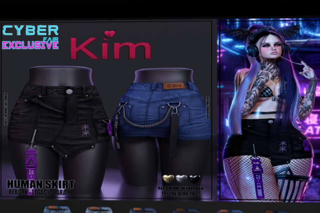 Human Skirt - Legacy/MaitreyaX/Reborn, L$299 each/L$1999 FP