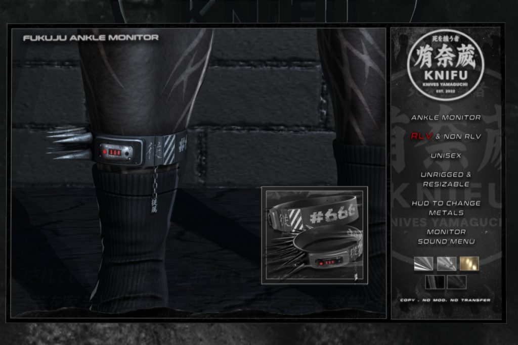 Fukuju Ankle Monitor, L$350