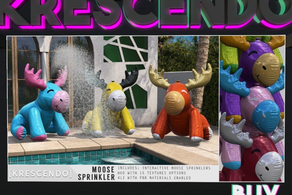 Moose Sprinkler, L$249