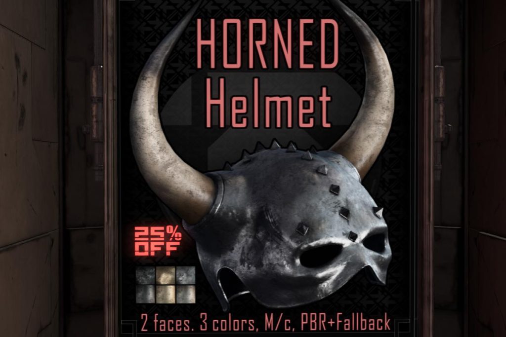 Horned Helmet, L$300