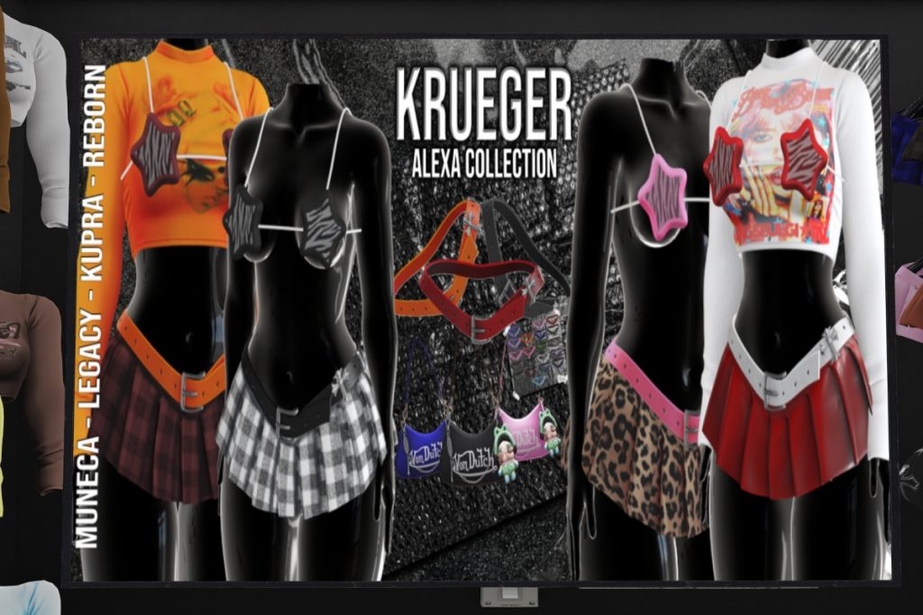 Alexa Top and Skirt - Inithium/Legacy/Reborn/Yentements, L$199 each