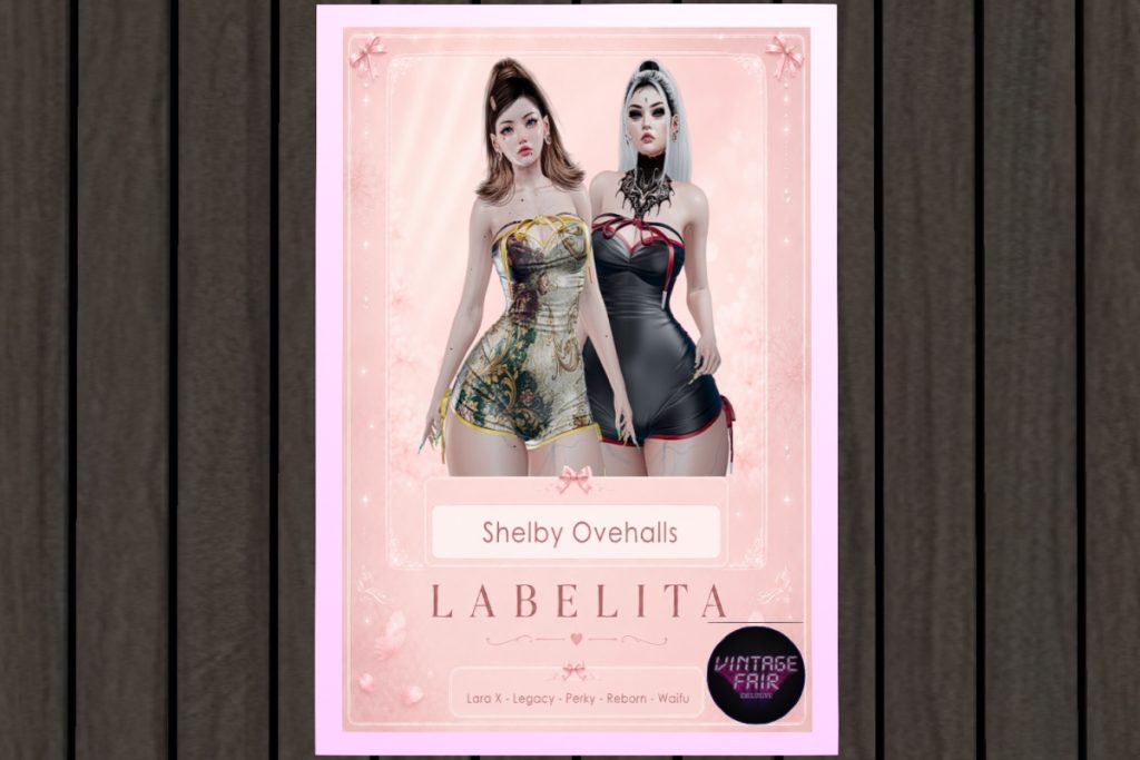 Shelby Overalls - Legacy/MaitreyaX/Reborn/+mods, L$299 each/L$799 FP