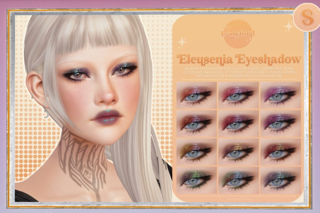 Eleusenia Eyeshadow - EvoX, L$275