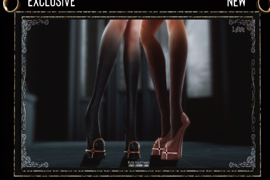 Rute Hoof Heels - Legacy/MaitreyaX/Reborn, L$277 each/L$999 FP