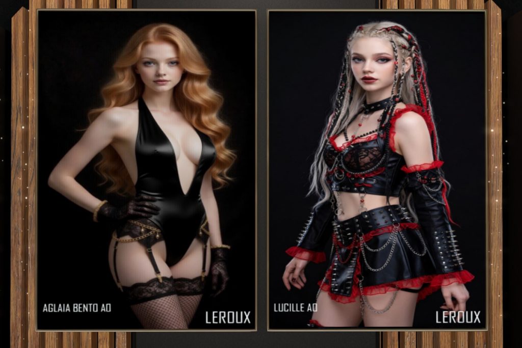 Aglaia and Lucille A/O's, L$1400 each