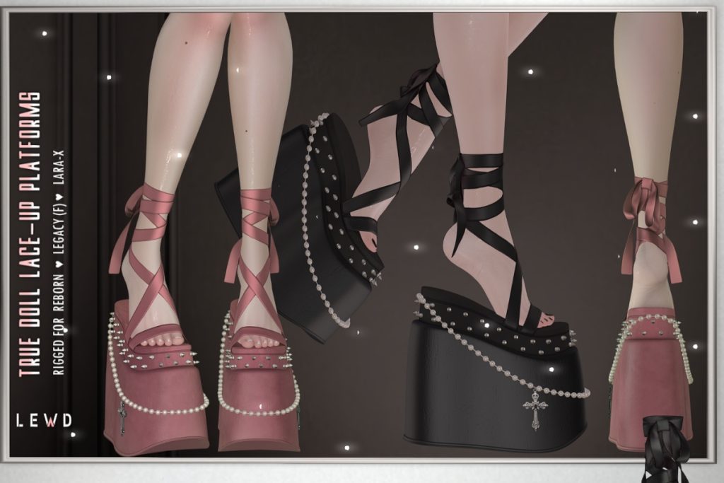 True Doll Platforms - Legacy/MaitreyaX/Reborn, L$399 each/L$1299 FP