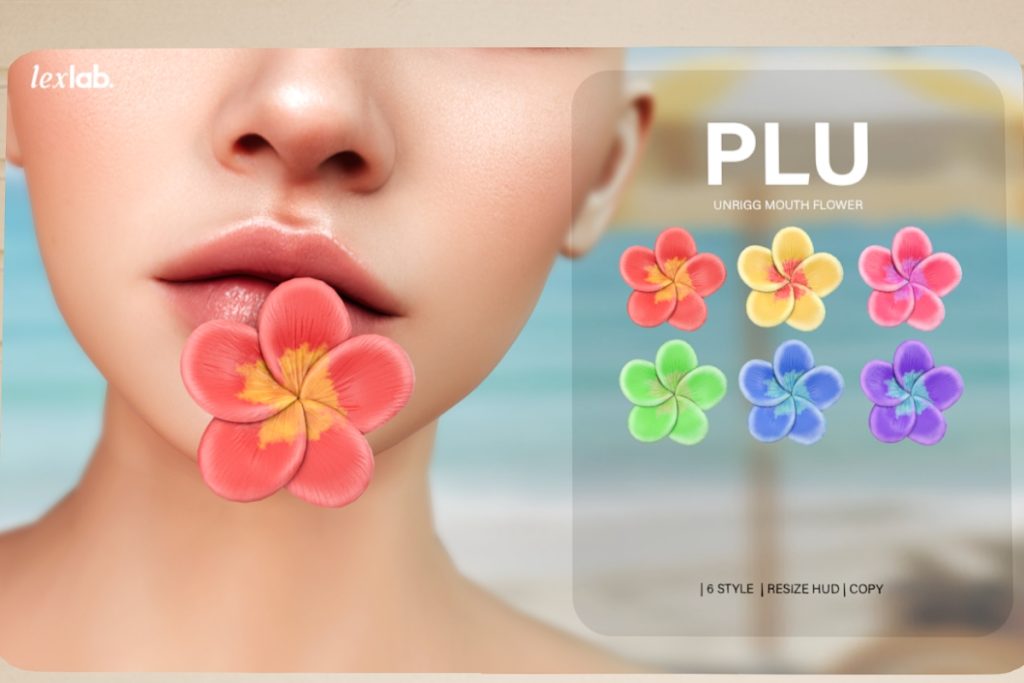 Plu Mouth Flower, L$249