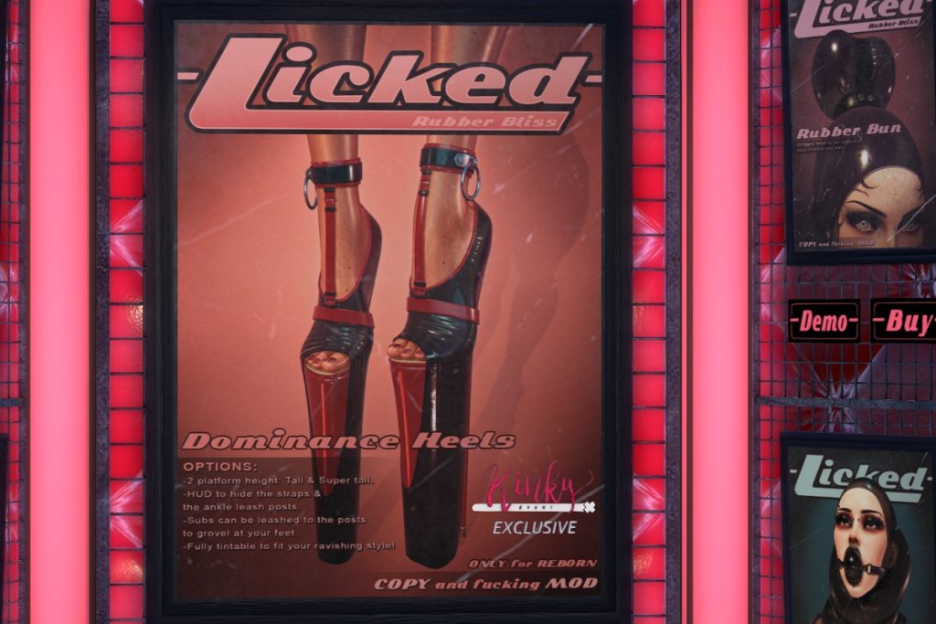 Dominance Heels - Reborn, L$445