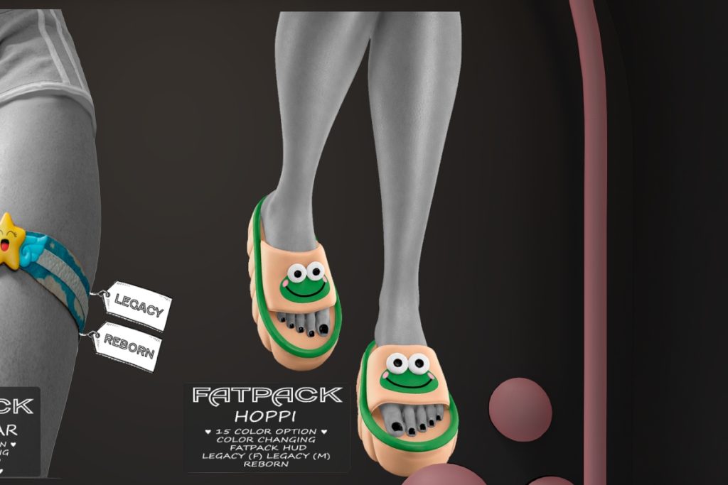 Hoppi Sandals - Legacy F+M/Reborn, L$599