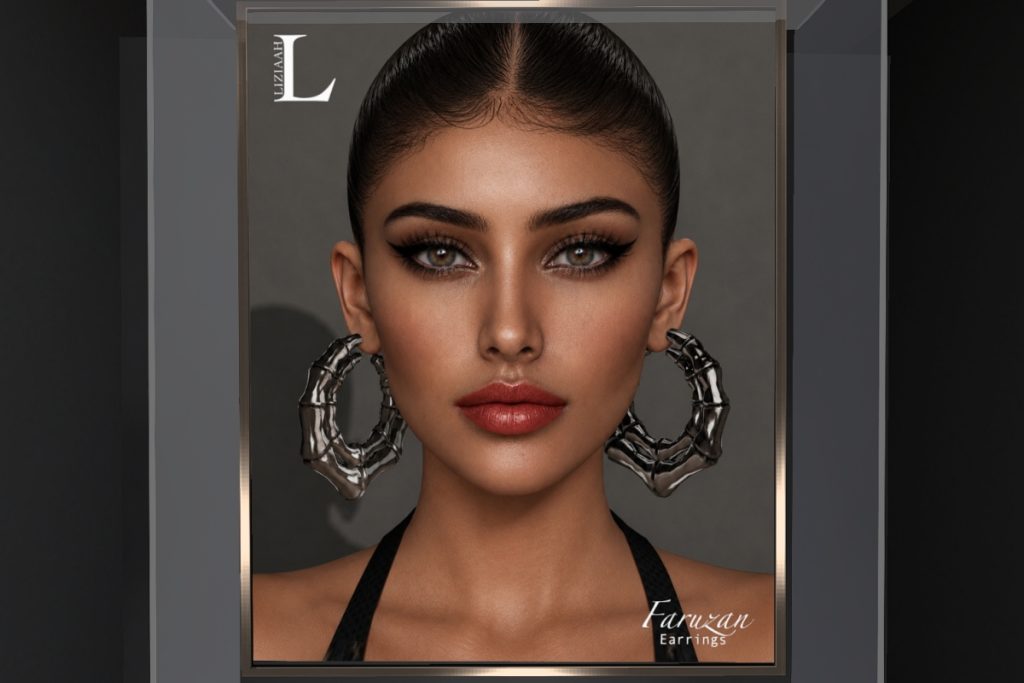 Faruzan Earrings, L$250 each/L$500 FP