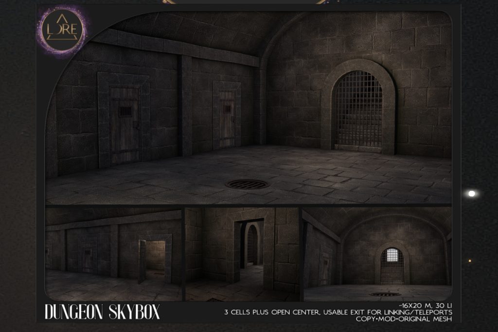 Dungeon Skybox, L$600