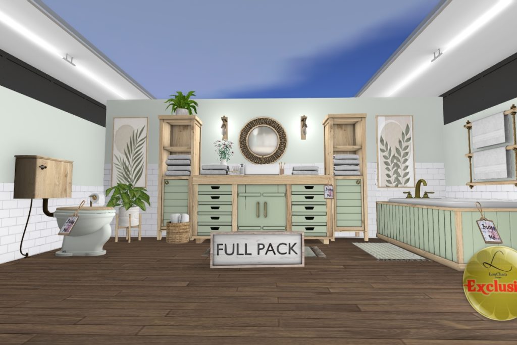Anna Bathroom Furniture &amp; Decor, L$799