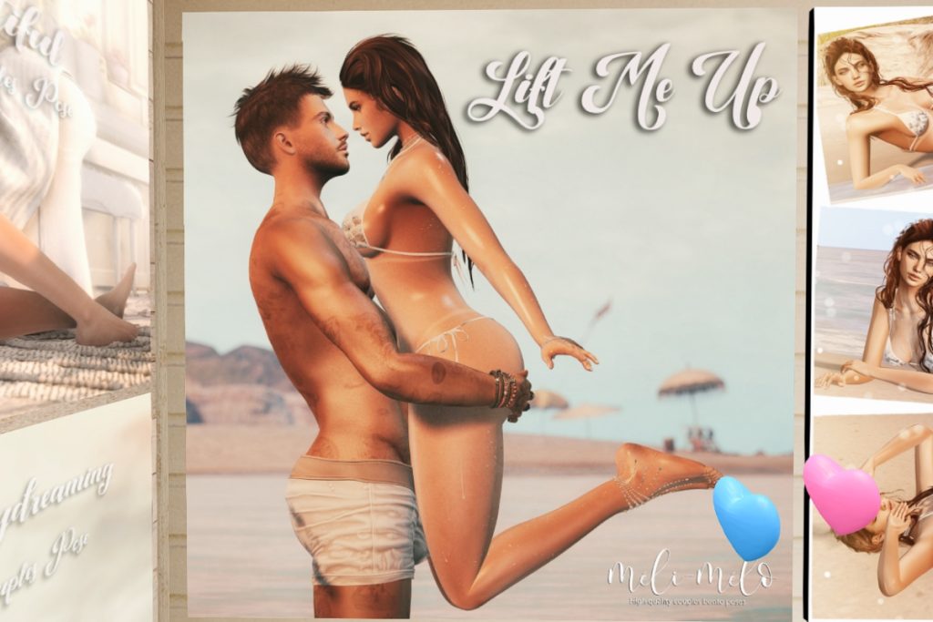 Lift Me Up Couples Pose, L$169