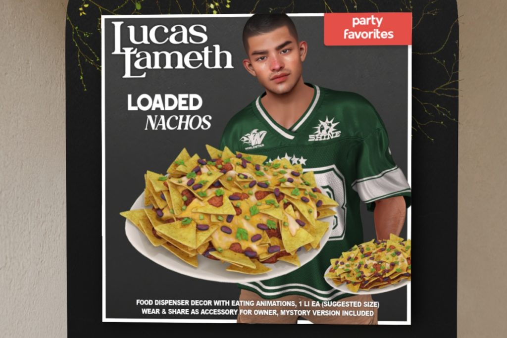 Loaded Nachos Dispenser Decor, L$299