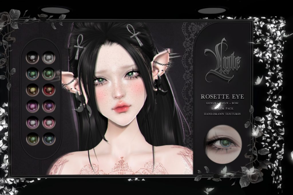 Rosette Eyes - BOM/EvoX/Genus, L$250